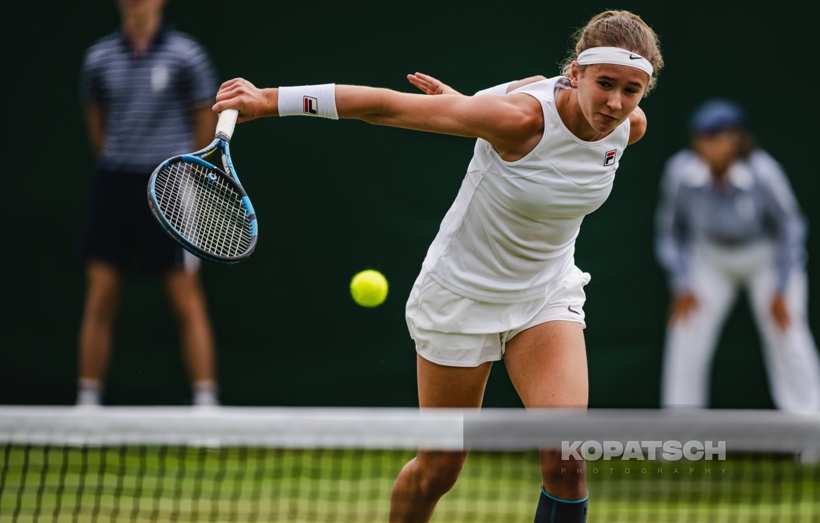 Nikola Bartunkova (CZE) — 2023 Wimbledon