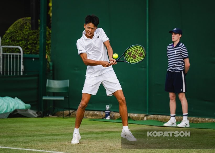Rei Sakamoto (JPN) · Rei Sakamoto — 2023 Wimbledon