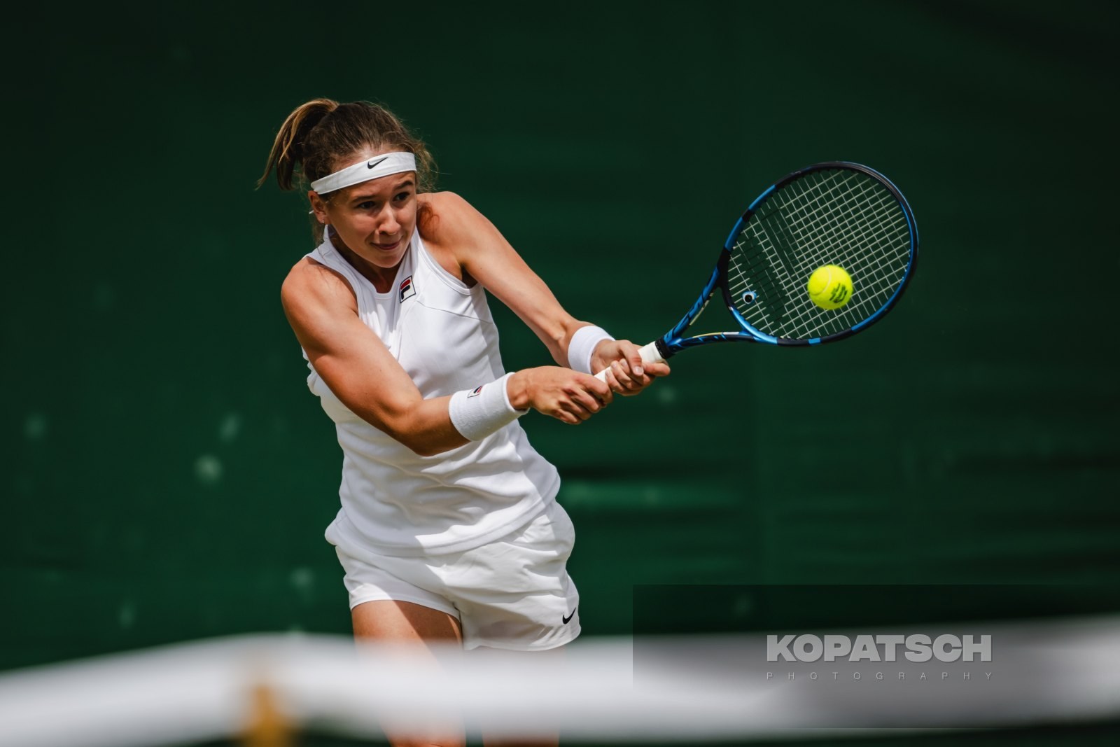 Nikola Bartunkova (CZE) — 2023 Wimbledon