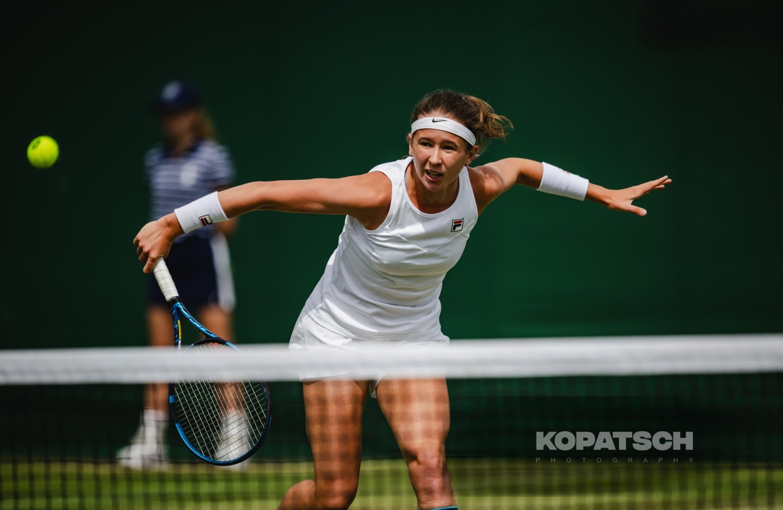 Nikola Bartunkova (CZE) — 2023 Wimbledon