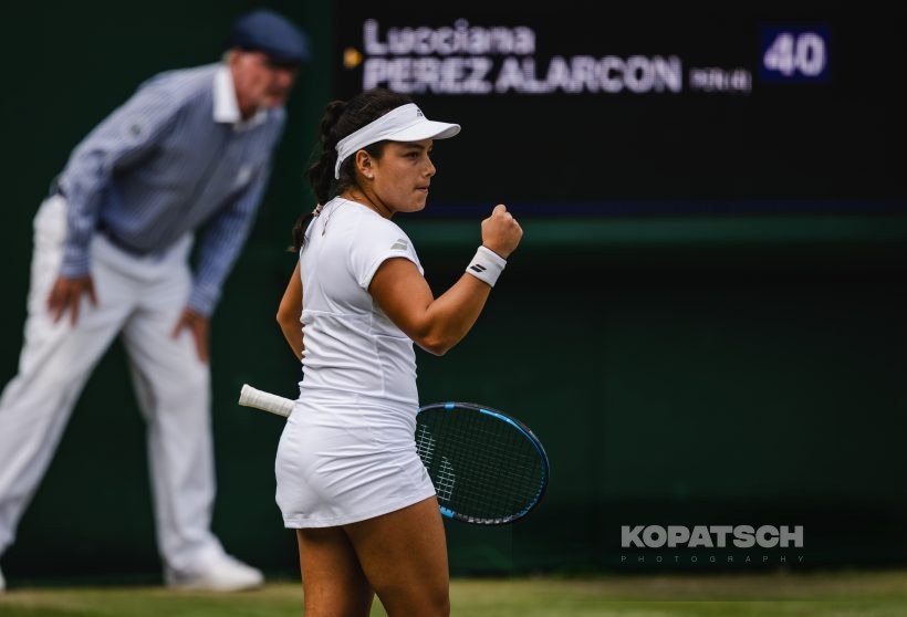 Lucciana Perez Alarcon (PER) · Lucciana Perez Alarcon — 2023 Wimbledon