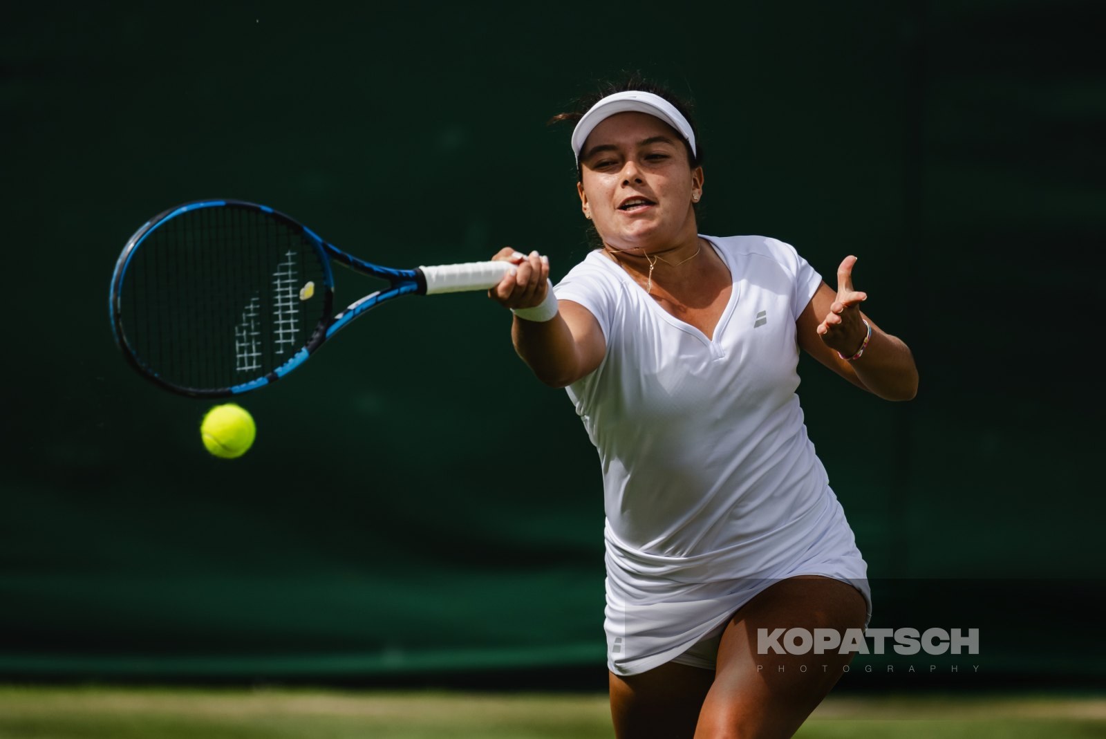 Lucciana Perez Alarcon (PER) — 2023 Wimbledon