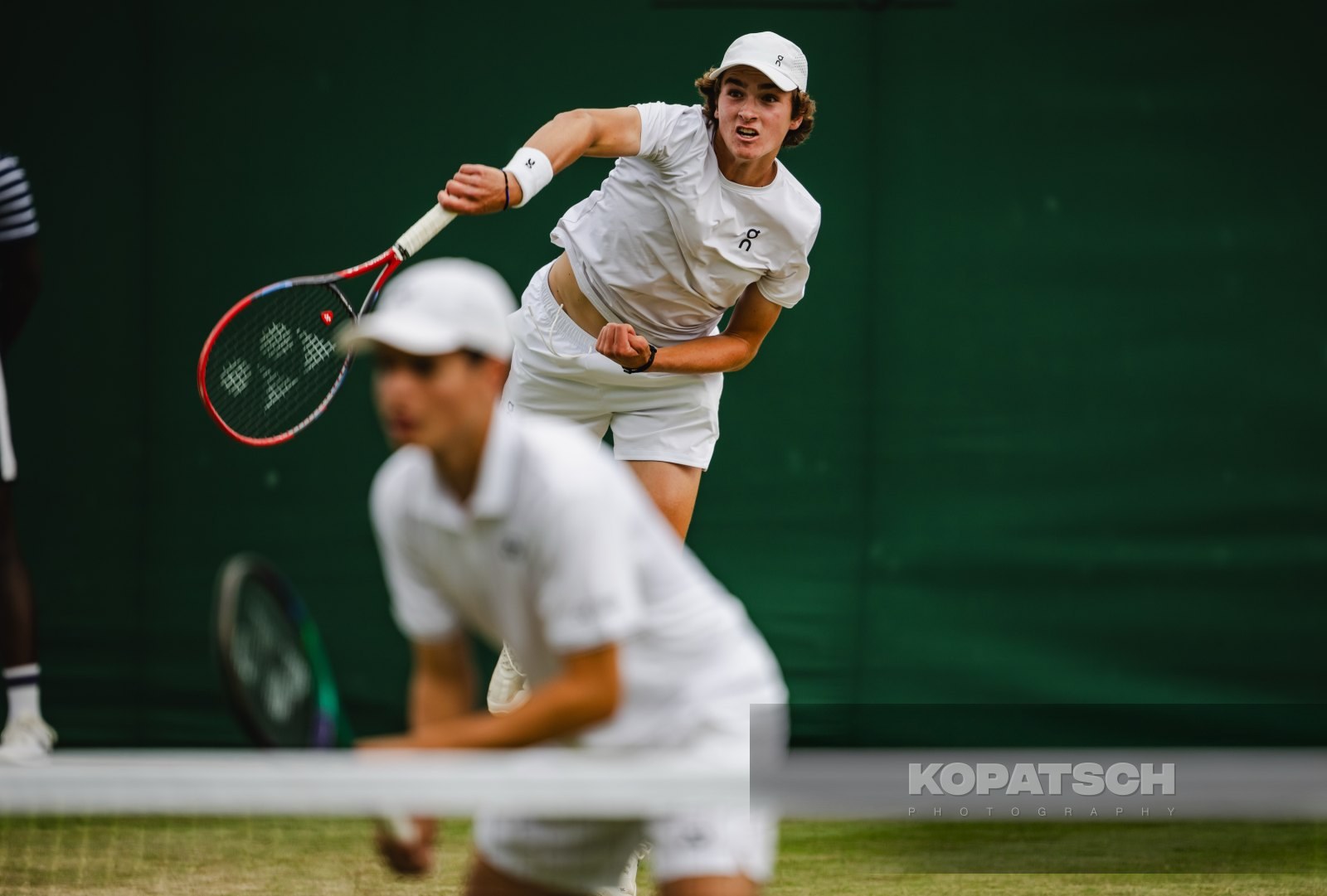 Doubles Joao Fonseca (BRA) and Juan Carlos Prado Angelo (BOL) — 2023 Wimbledon