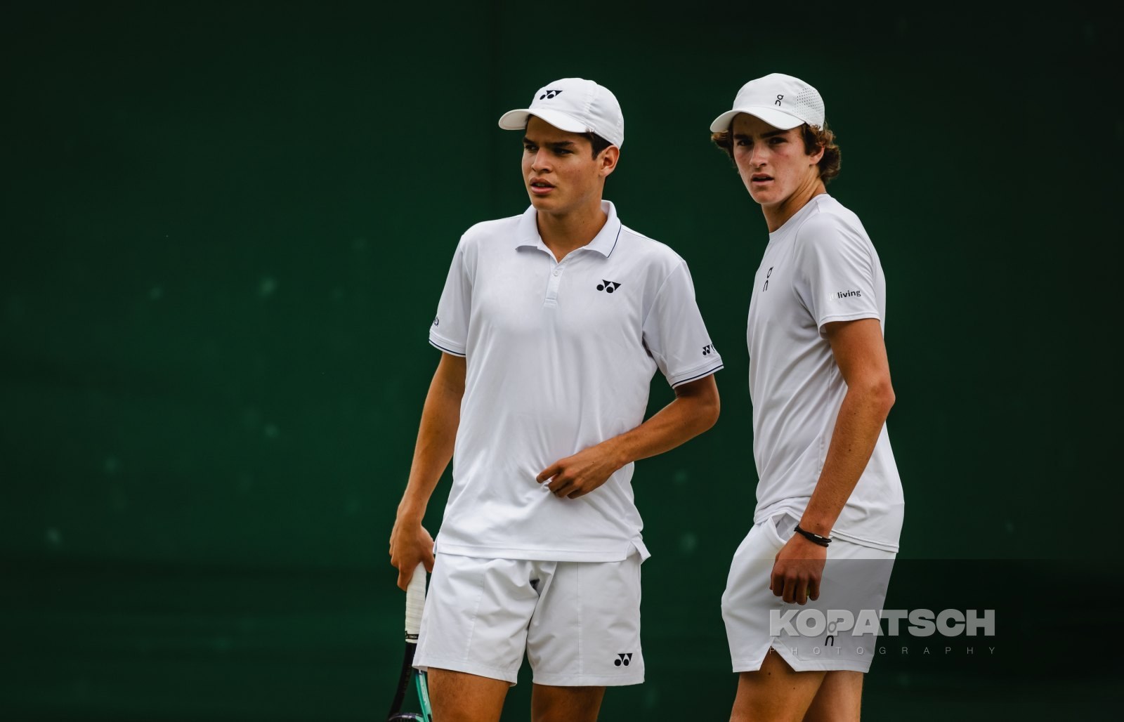 Doubles Joao Fonseca (BRA) and Juan Carlos Prado Angelo (BOL) — 2023 Wimbledon