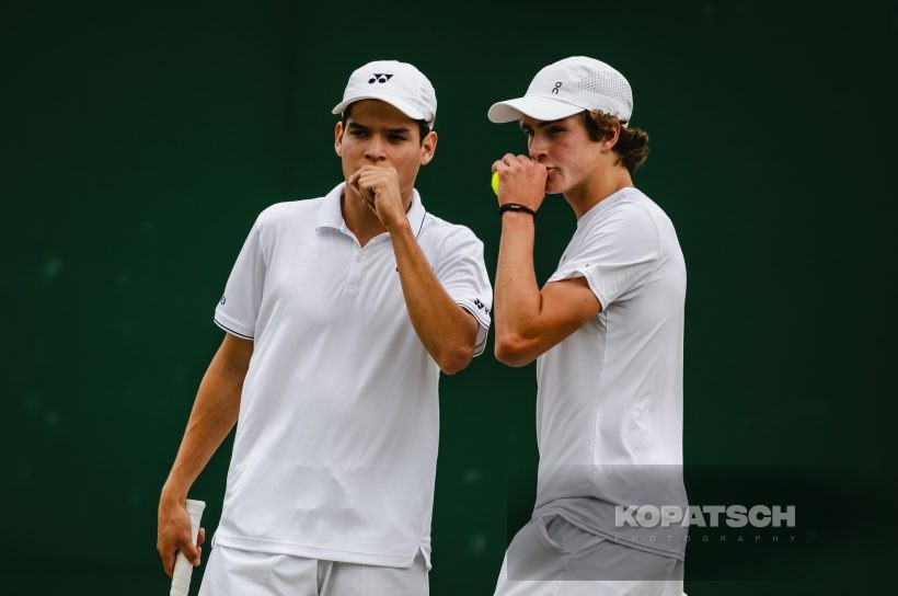 Doubles Joao Fonseca (BRA) and Juan Carlos Prado Angelo (BOL) · Doubles Joao Fonseca (BRA) and Juan Carlos Prado Angelo — 2023 Wimbledon