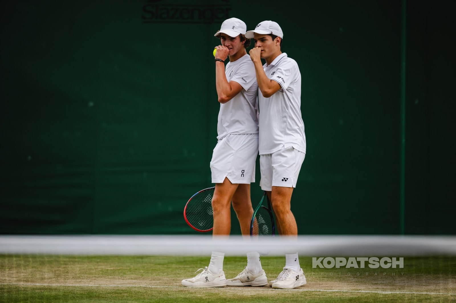 Doubles Joao Fonseca (BRA) and Juan Carlos Prado Angelo (BOL) — 2023 Wimbledon