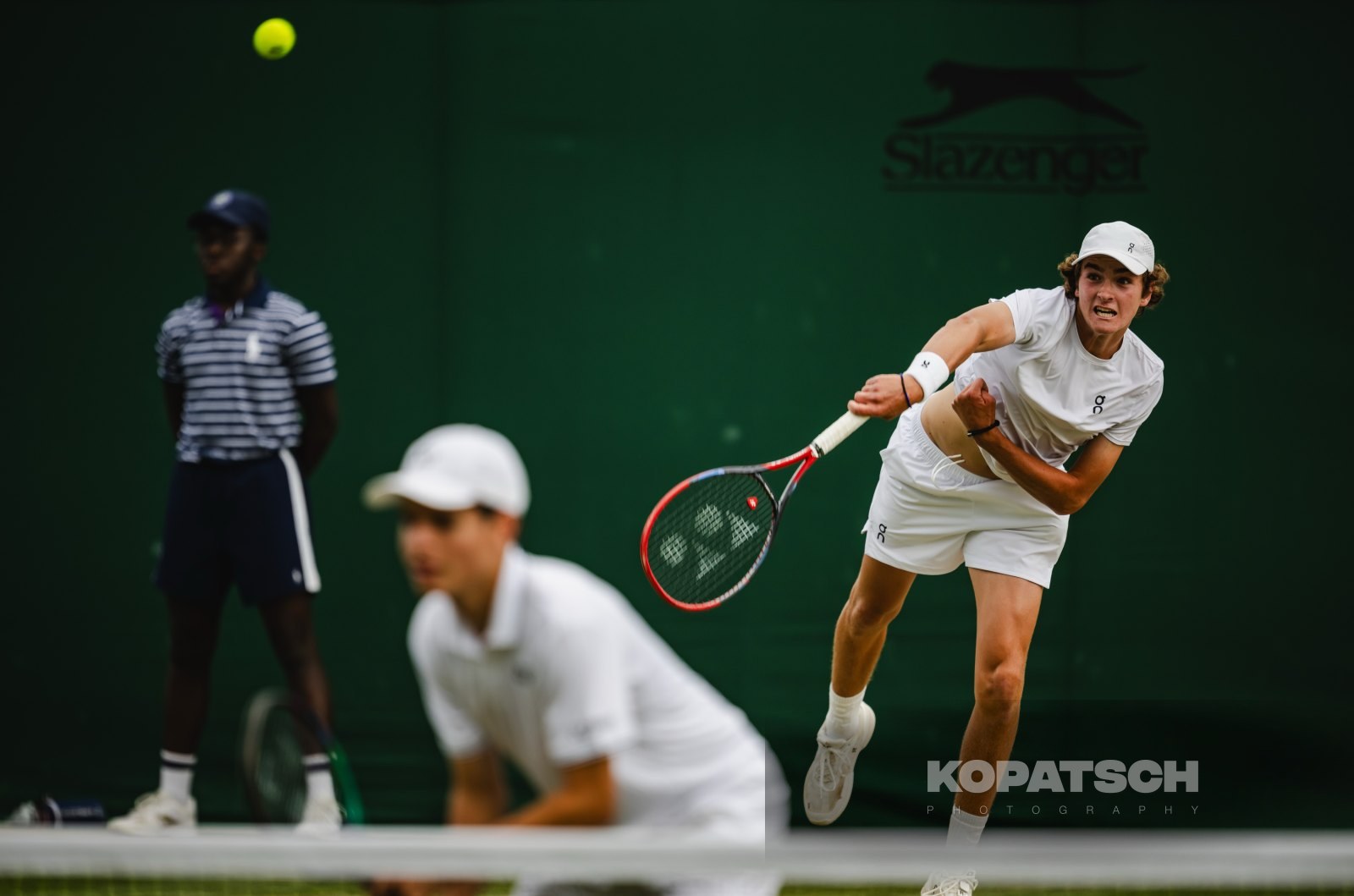 Doubles Joao Fonseca (BRA) and Juan Carlos Prado Angelo (BOL) — 2023 Wimbledon