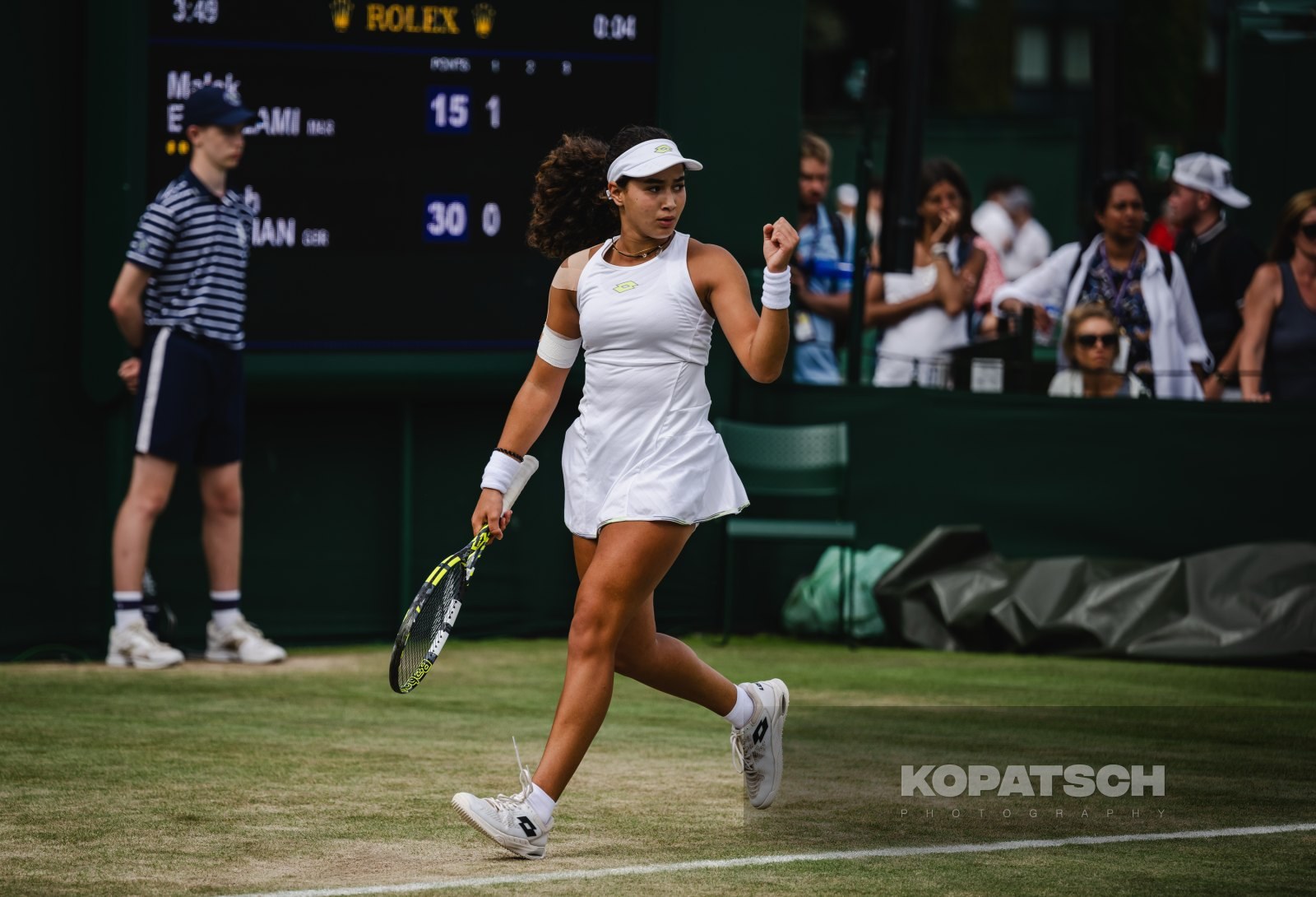Malak El Allami (MAR) — 2023 Wimbledon