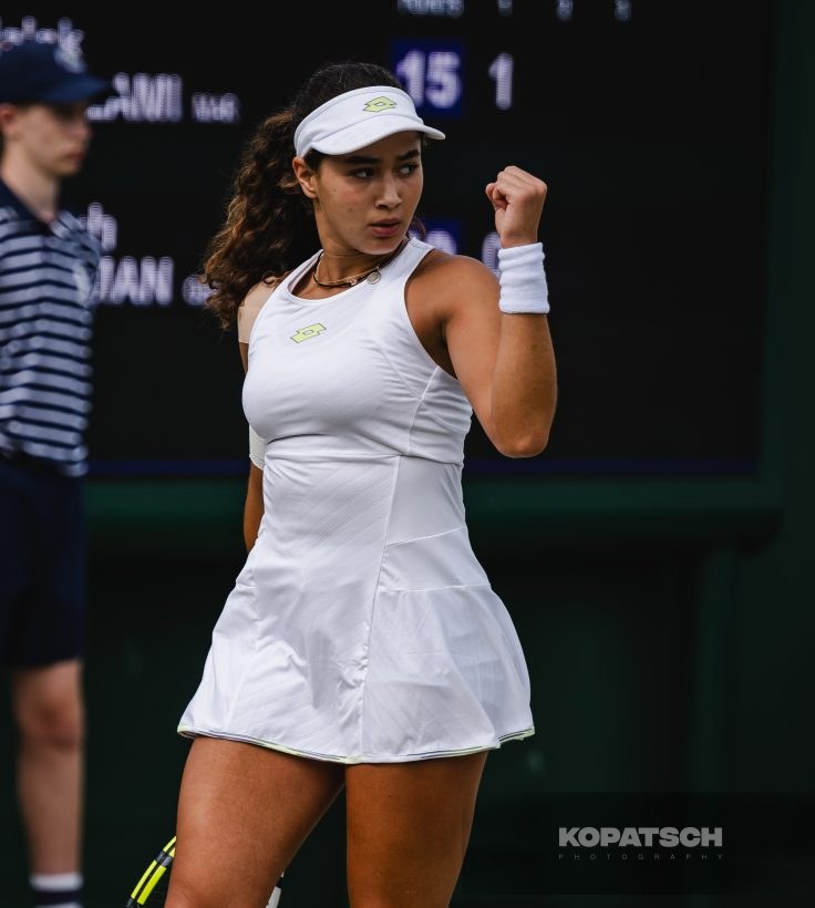 Malak El Allami (MAR) · Malak El Allami — 2023 Wimbledon