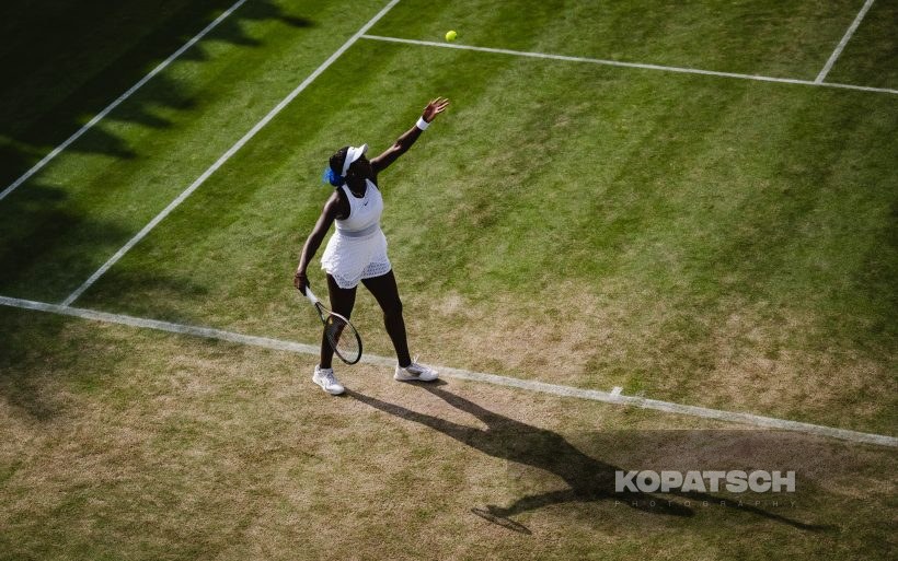 Clervie Ngounoue (USA) · Clervie Ngounoue — 2023 Wimbledon