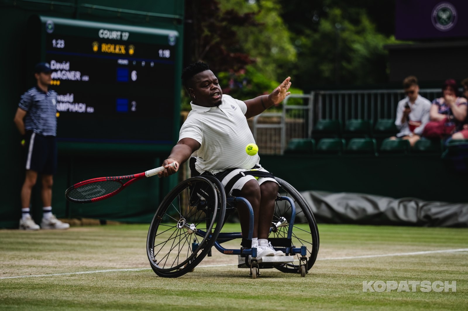 Donald Ramphadi (RSA) — 2023 Wimbledon