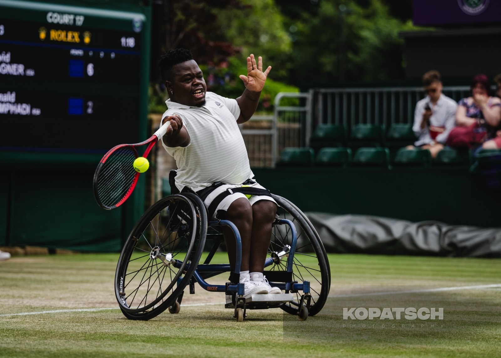 Donald Ramphadi (RSA) — 2023 Wimbledon