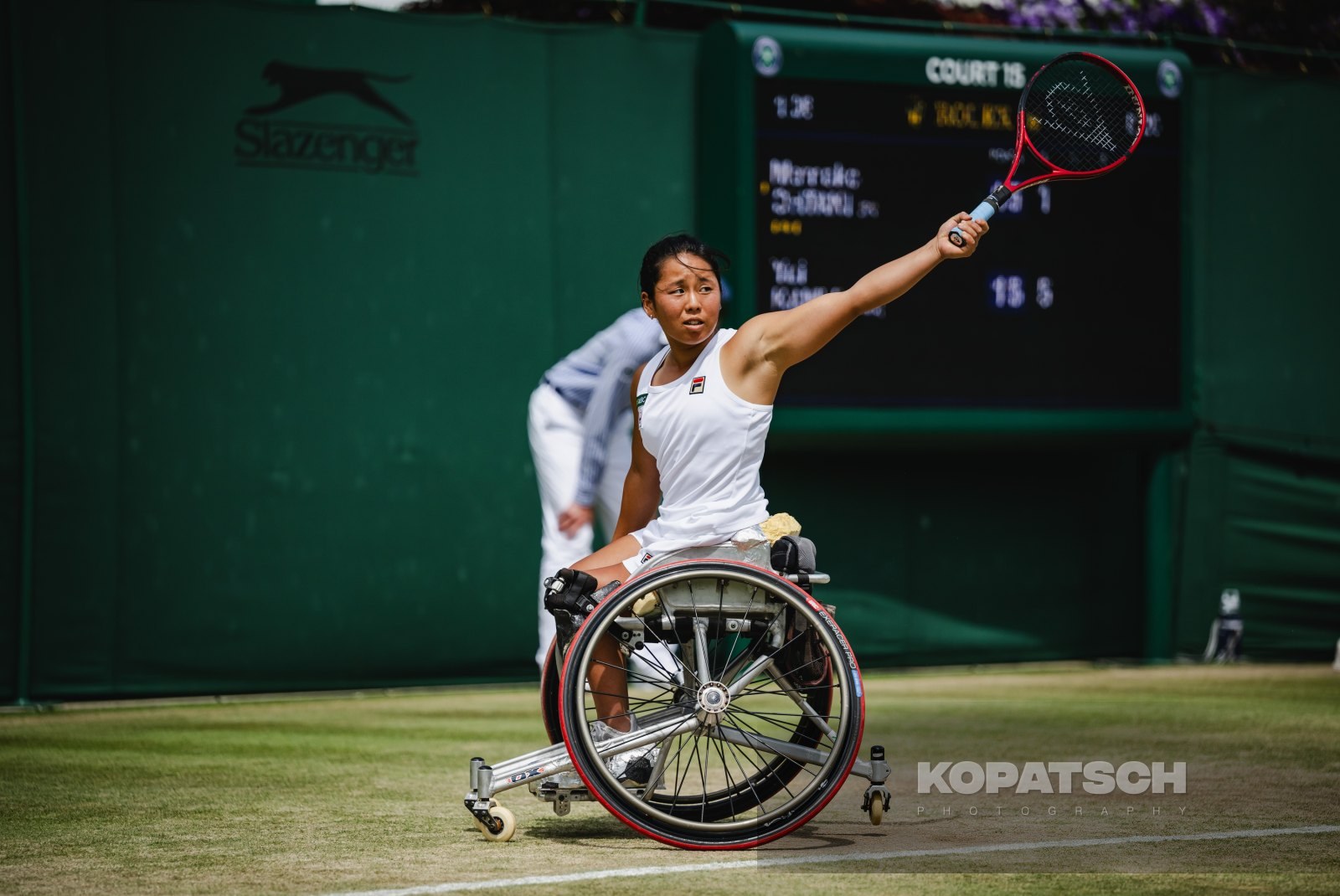 Yui Kamiji (JPN) — 2023 Wimbledon