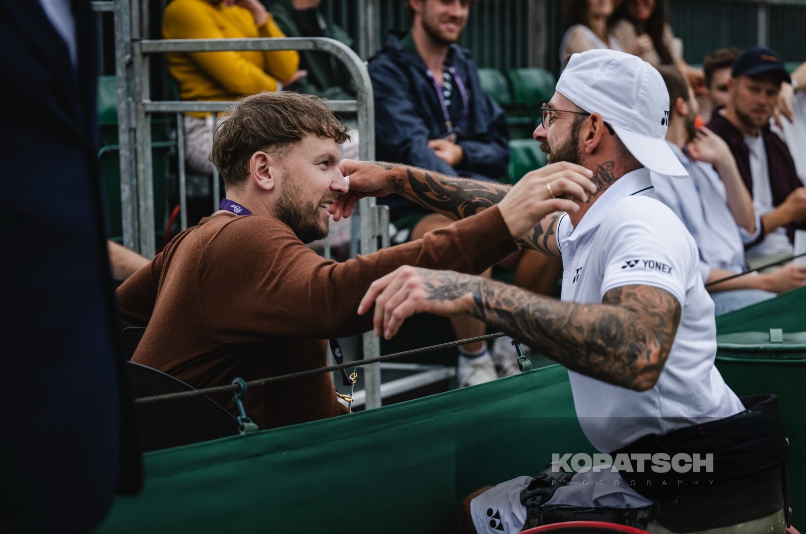 Dylan Alcott (AUS) and Heath Davidson (AUS) — 2023 Wimbledon