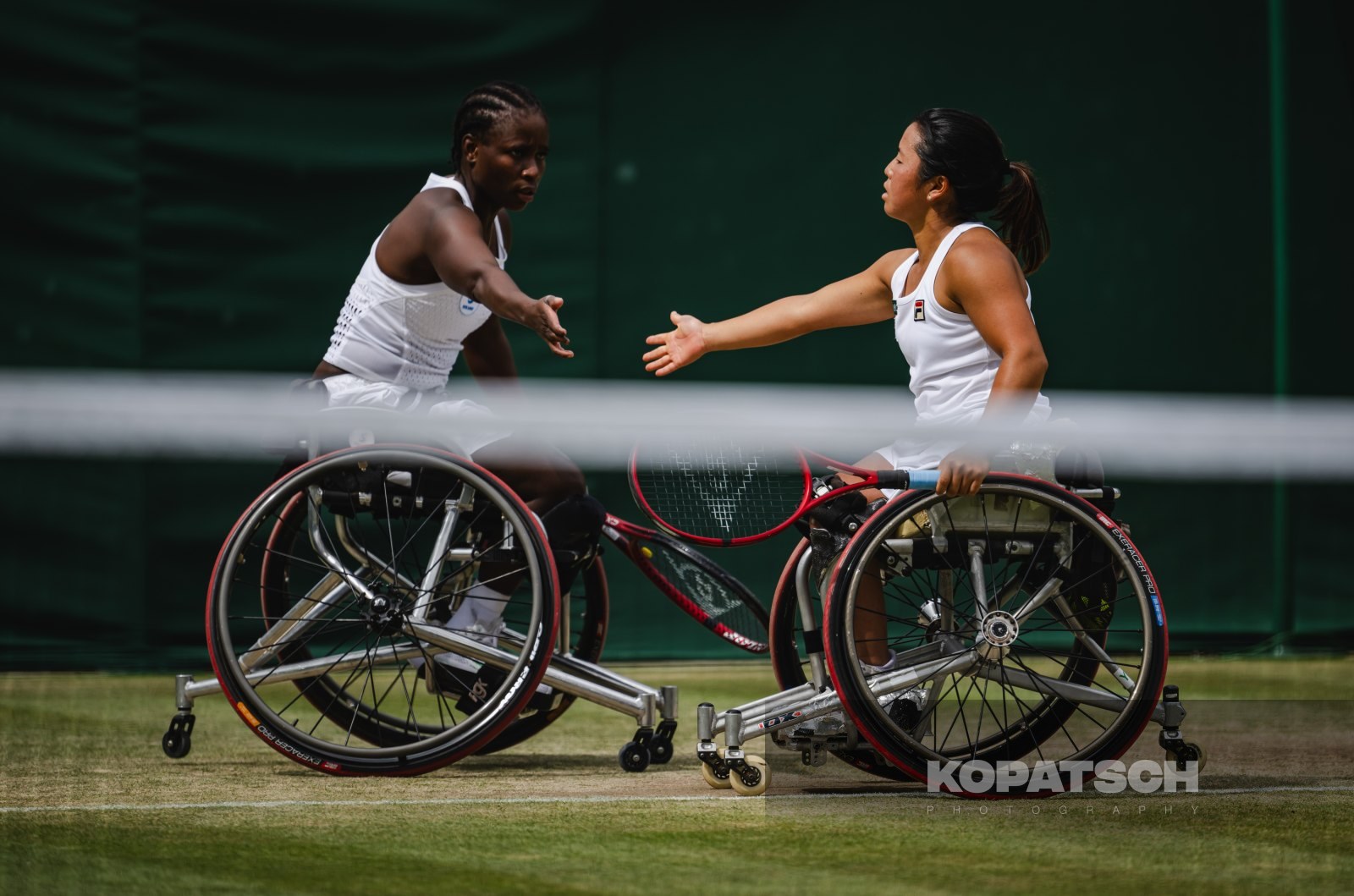 Doubles Yui Kamiji (JPN) and Kgothatso Montjane (RSA) — 2023 Wimbledon