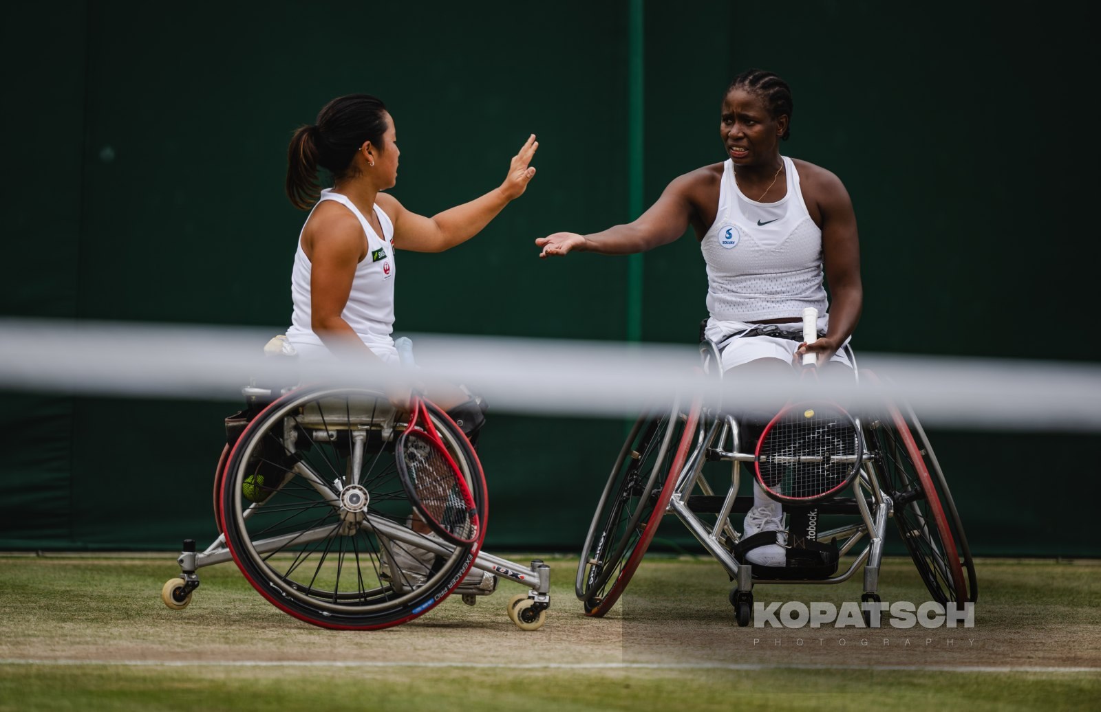 Doubles Yui Kamiji (JPN) and Kgothatso Montjane (RSA) — 2023 Wimbledon