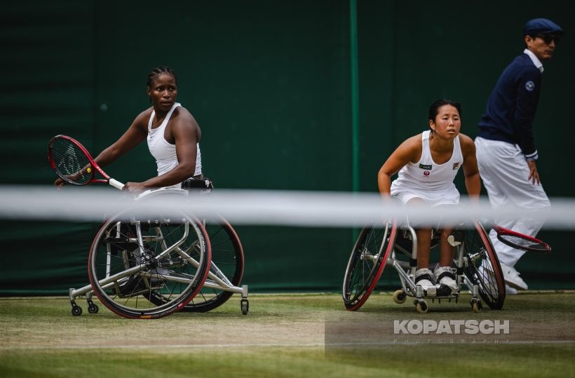 Doubles Yui Kamiji (JPN) and Kgothatso Montjane (RSA) · Doubles Yui Kamiji (JPN) and Kgothatso Montjane — 2023 Wimbledon