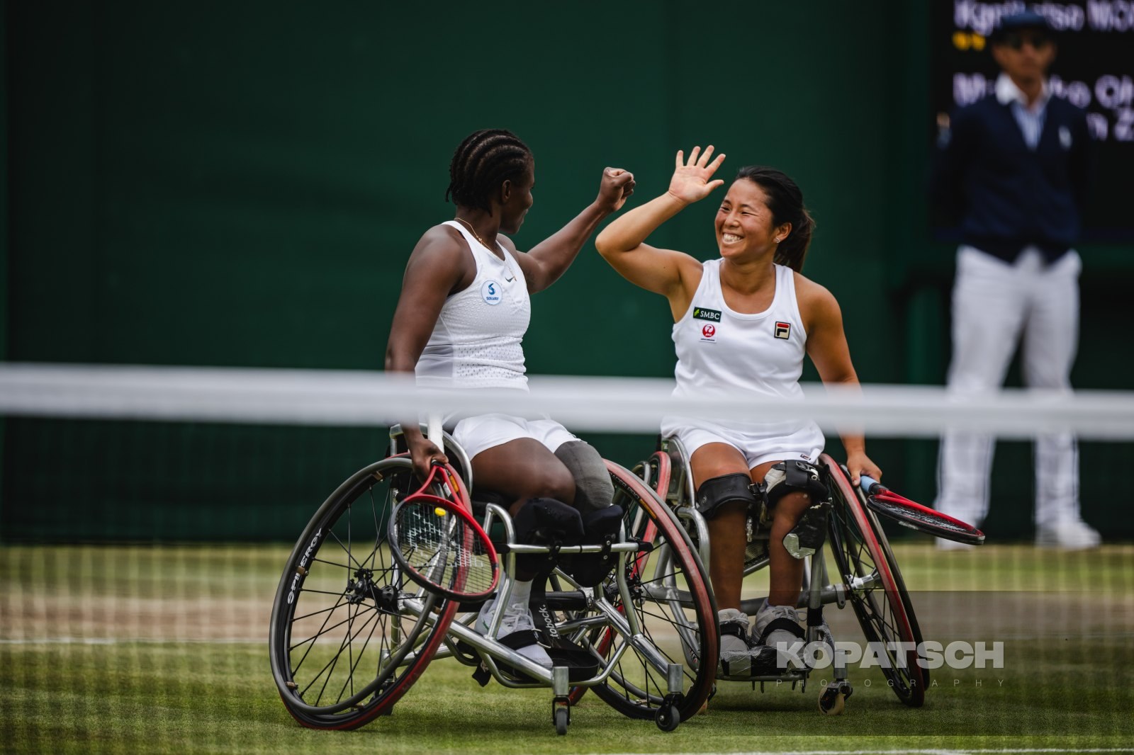 Doubles Yui Kamiji (JPN) and Kgothatso Montjane (RSA) — 2023 Wimbledon