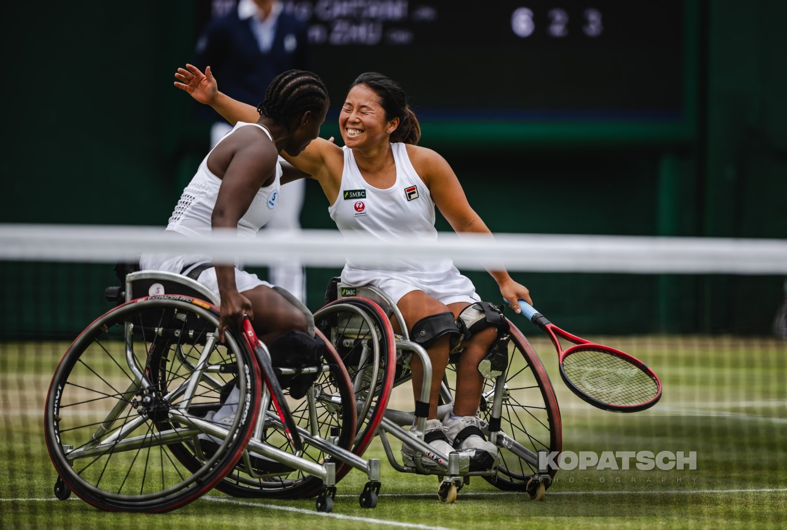Doubles Yui Kamiji (JPN) and Kgothatso Montjane (RSA) — 2023 Wimbledon