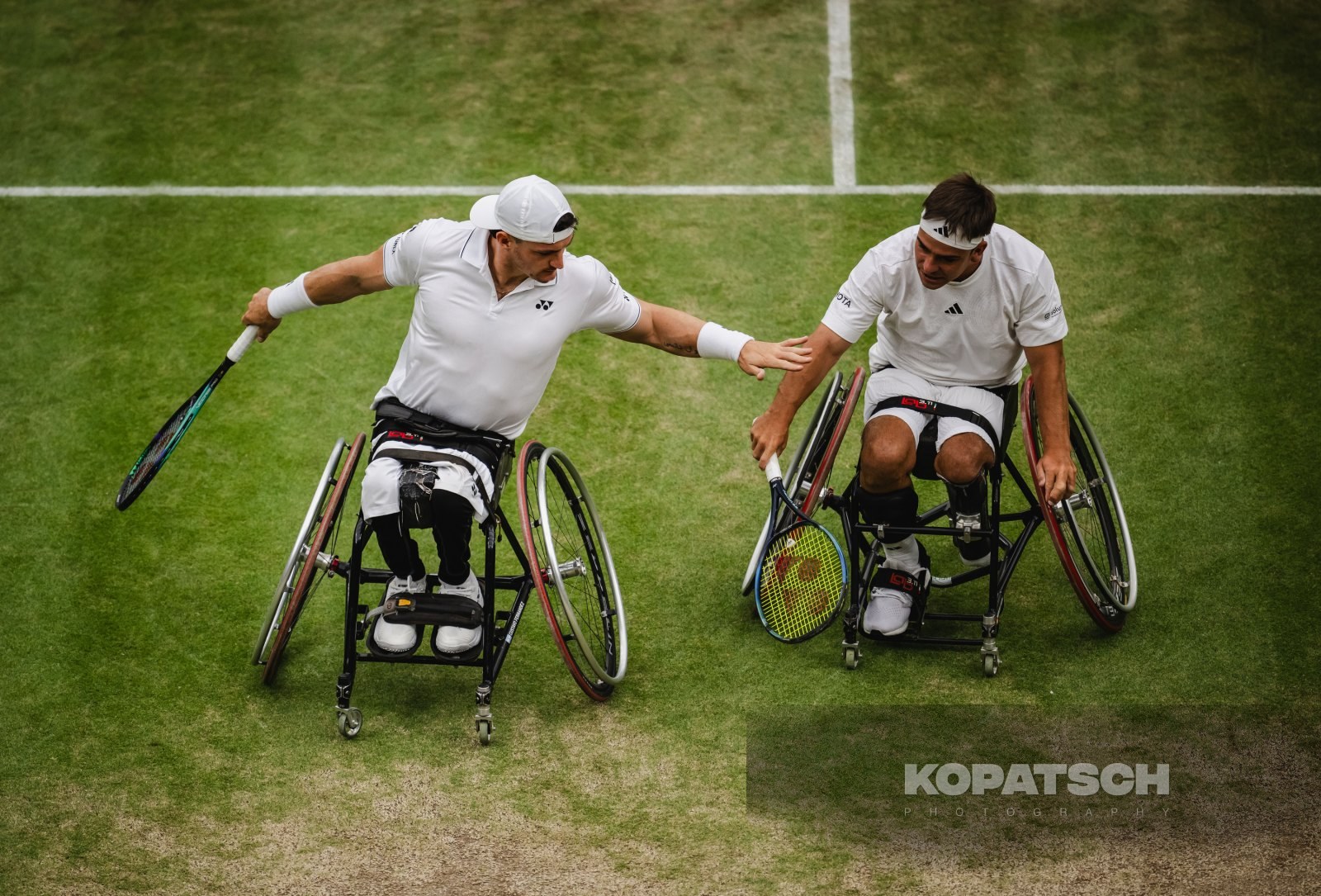 Doubles Martin de la Puente (ESP) and Gustavo Fernandez (ARG) — 2023 Wimbledon