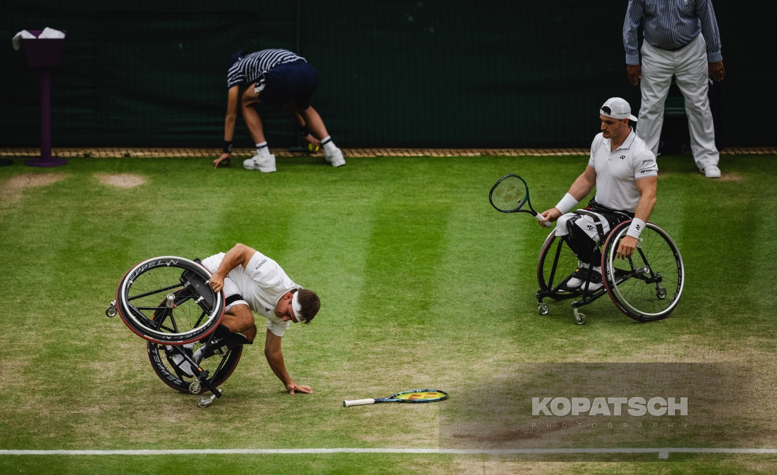 Doubles Martin de la Puente (ESP) and Gustavo Fernandez (ARG) — 2023 Wimbledon