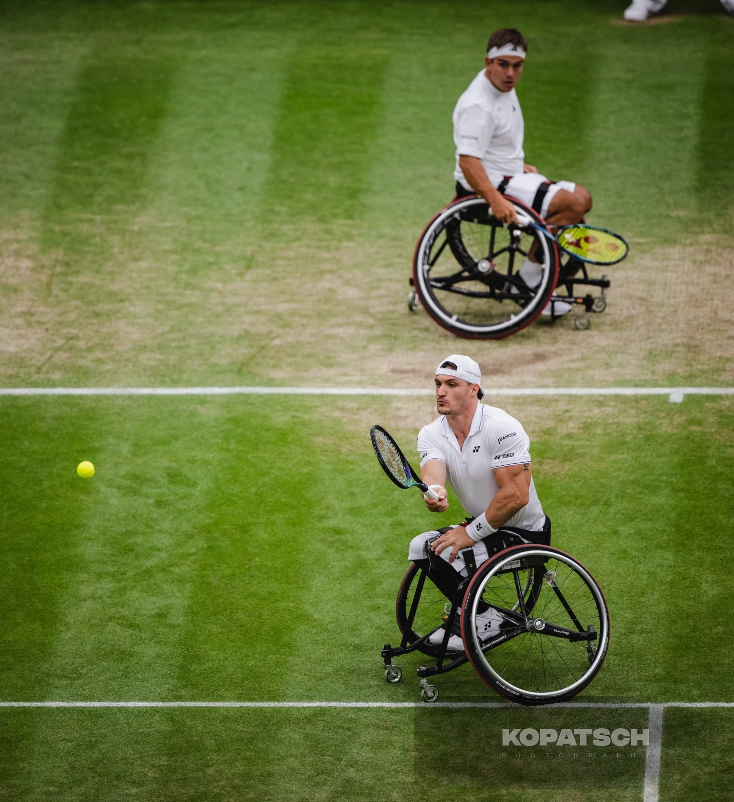Doubles Martin de la Puente (ESP) and Gustavo Fernandez (ARG) — 2023 Wimbledon