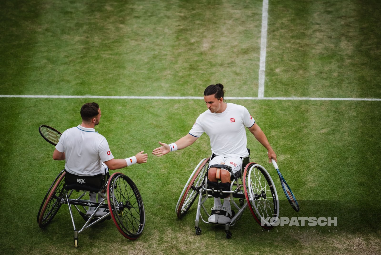 Doubles Alfie Hewett (GBR) and Gordon Reid (GBR) — 2023 Wimbledon