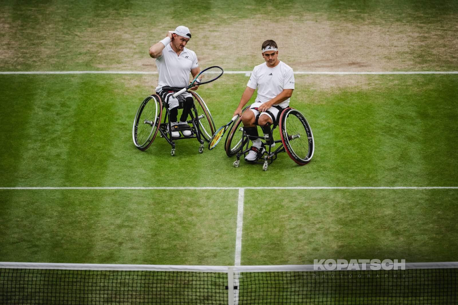 Doubles Martin de la Puente (ESP) and Gustavo Fernandez (ARG) — 2023 Wimbledon
