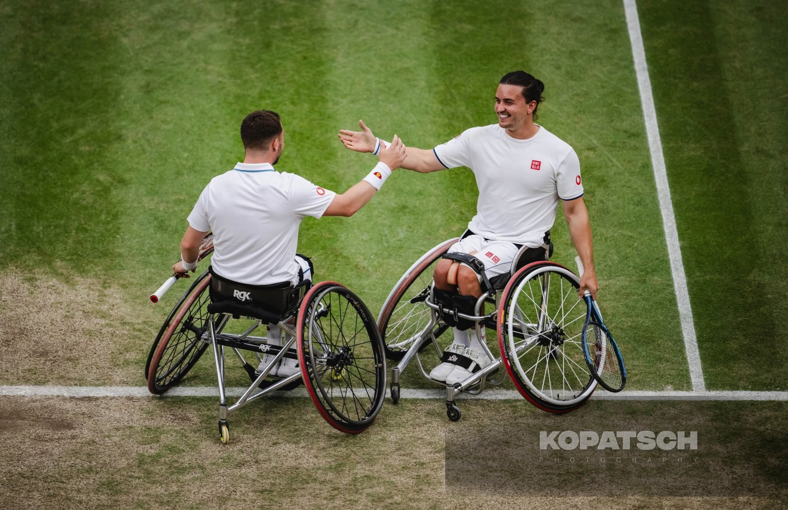 Doubles Alfie Hewett (GBR) and Gordon Reid (GBR) — 2023 Wimbledon