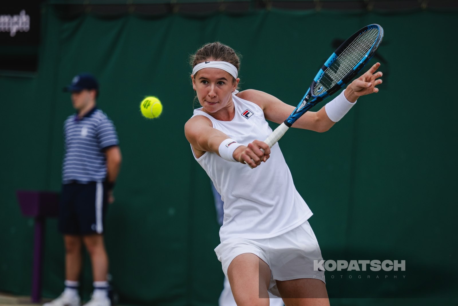 Nikola Bartunkova (CZE) — 2023 Wimbledon