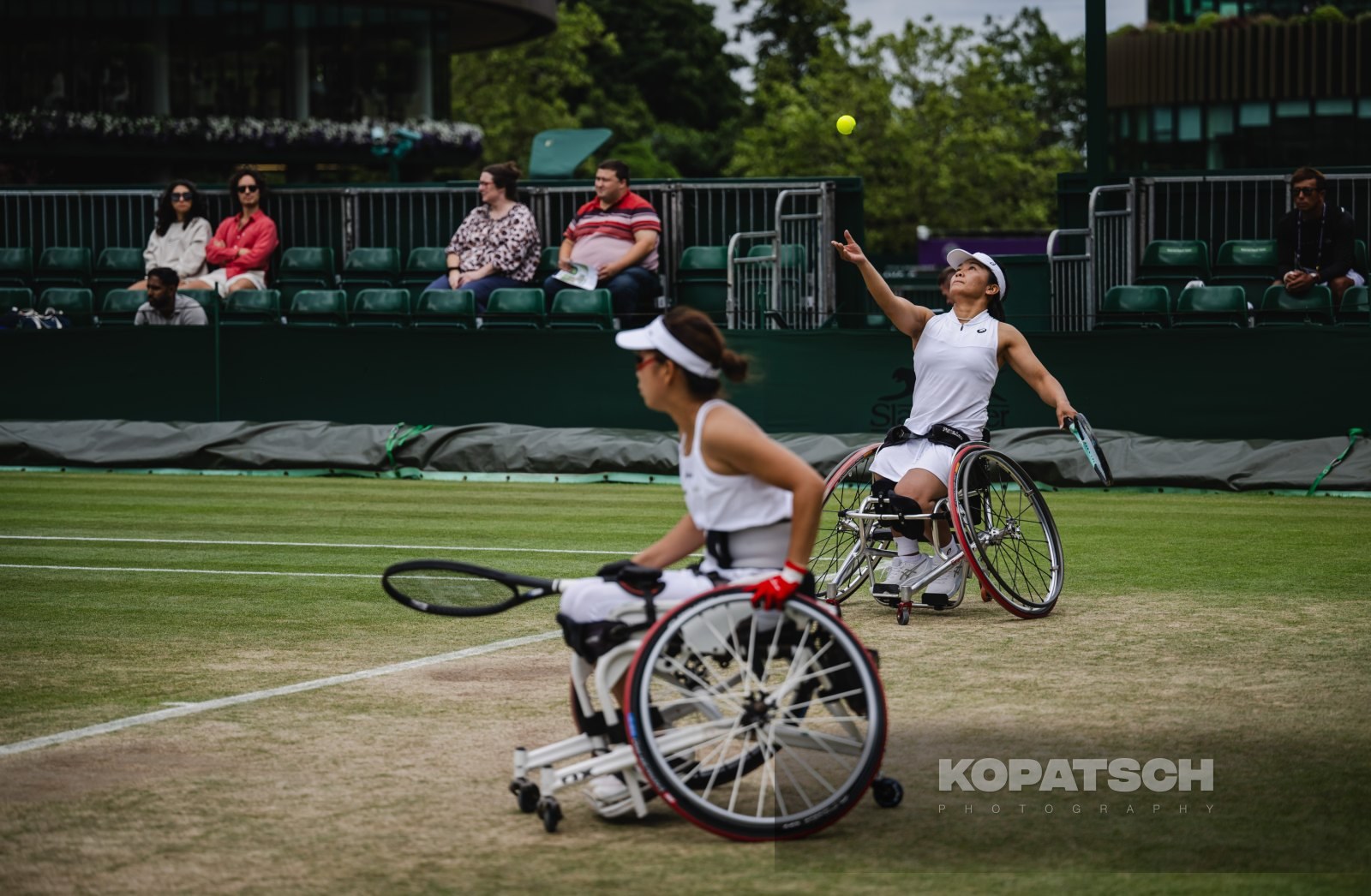 Doubles Momoko Ohtani (JPN and Zhenzhen Zhu (CHN) — 2023 Wimbledon