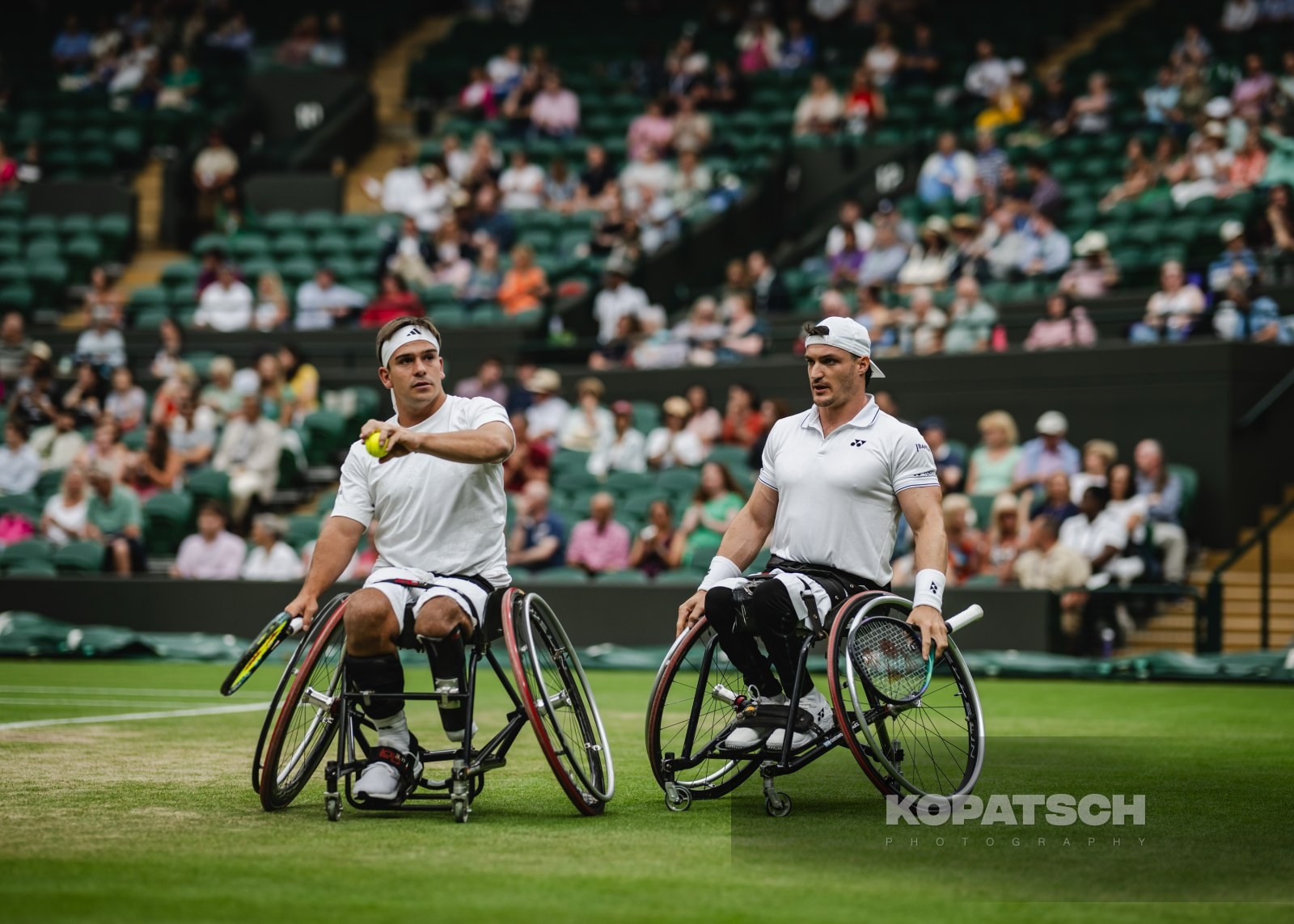 Doubles Martin de la Puente (ESP) and Gustavo Fernandez (ARG) — 2023 Wimbledon