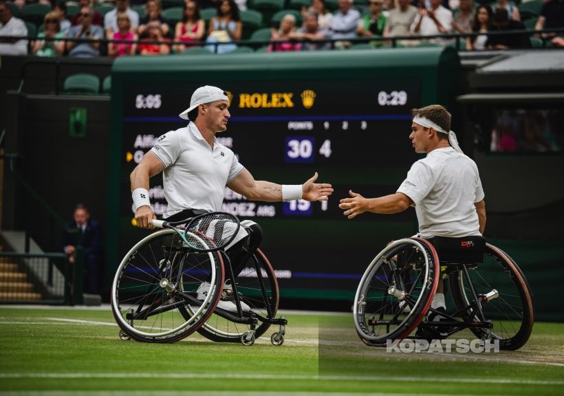 Doubles Martin de la Puente (ESP) and Gustavo Fernandez (ARG) · Doubles Martin de la Puente (ESP) and Gustavo Fernandez — 2023 Wimbledon
