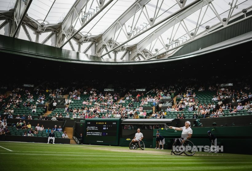 Doubles Martin de la Puente (ESP) and Gustavo Fernandez (ARG) · Doubles Martin de la Puente (ESP) and Gustavo Fernandez — 2023 Wimbledon