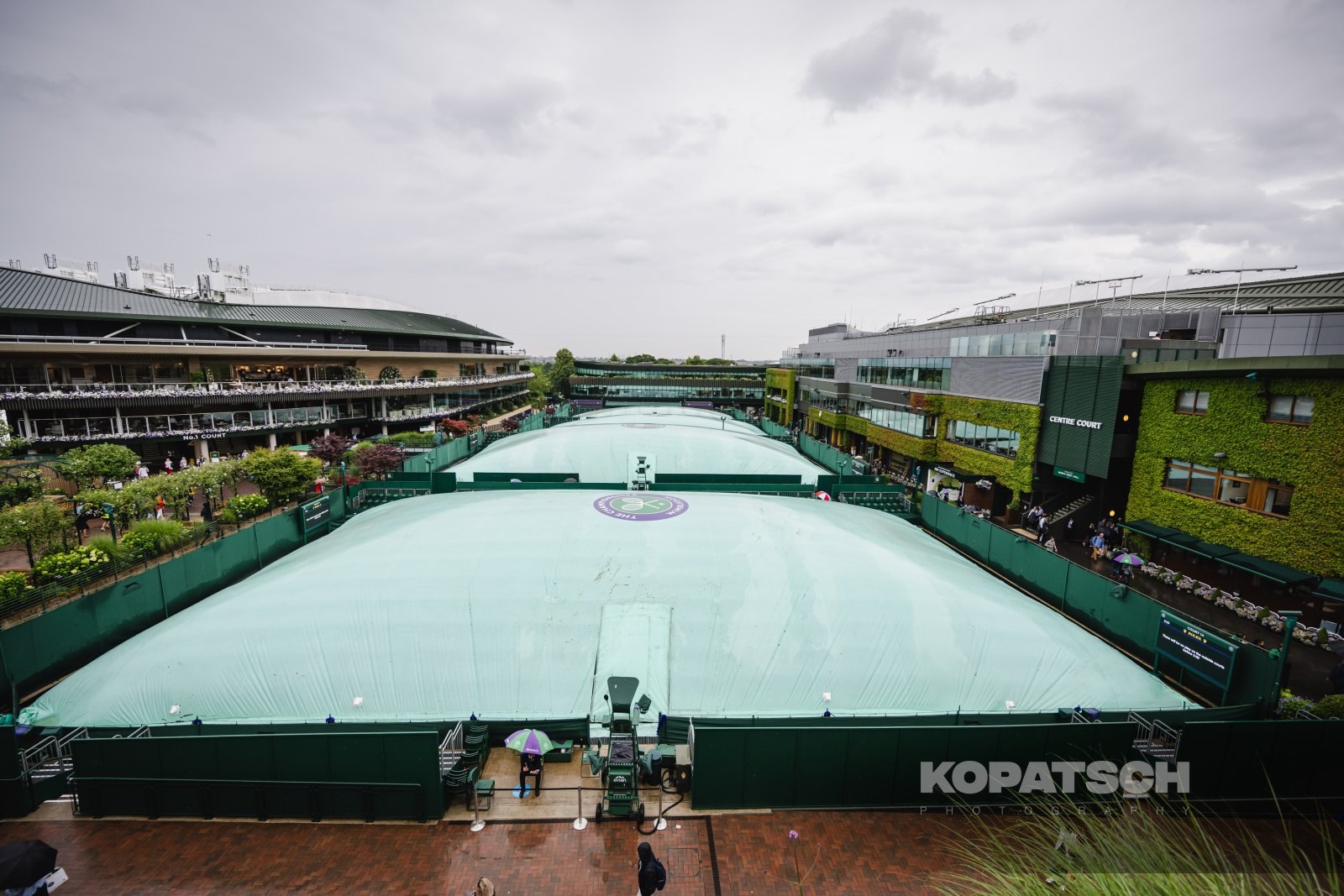 Rain Feature — 2023 Wimbledon