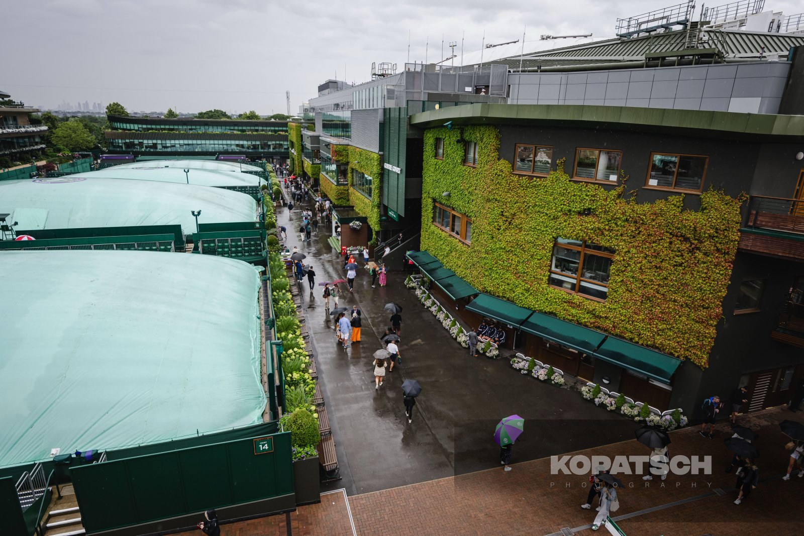 Rain Feature — 2023 Wimbledon