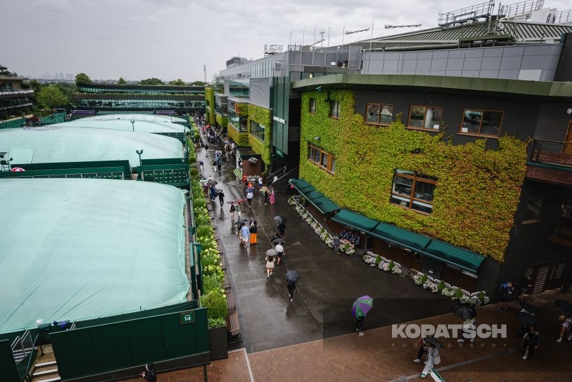 Rain Feature — 2023 Wimbledon