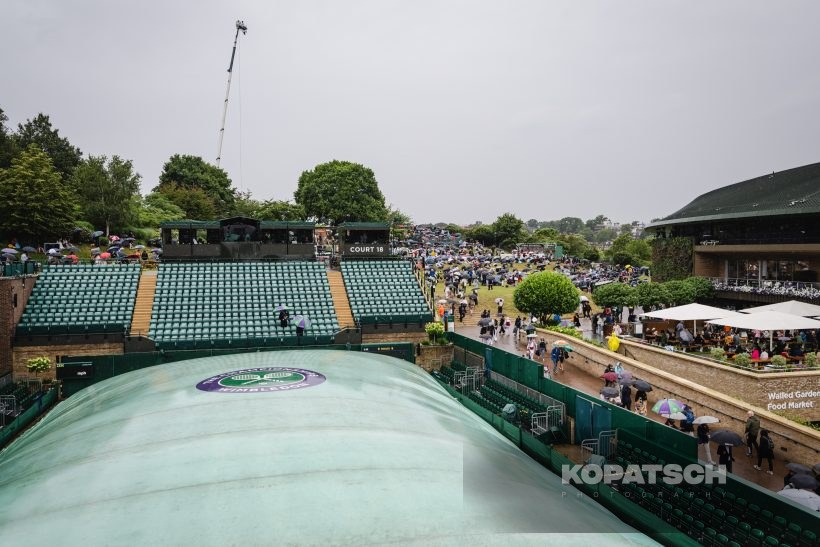 Rain Feature — 2023 Wimbledon