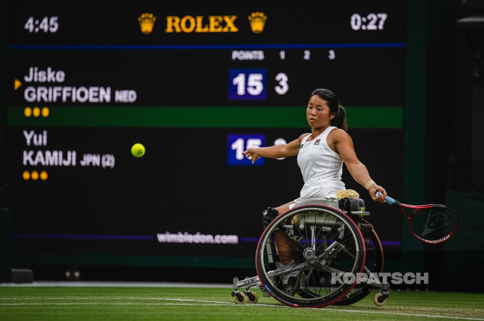 Yui Kamiji (JPN) — 2023 Wimbledon