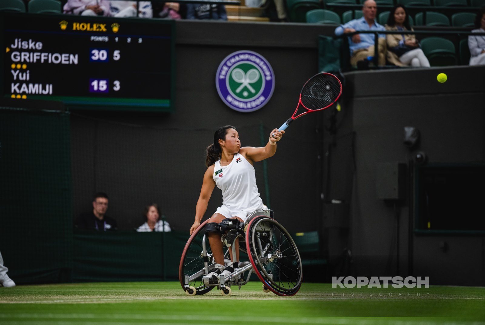 Yui Kamiji (JPN) — 2023 Wimbledon