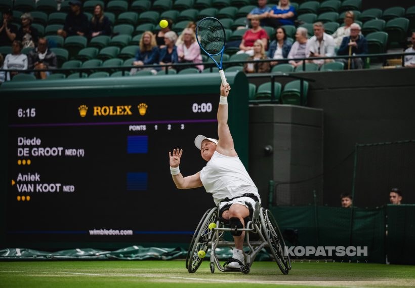 Aniek van Koot (NED) · Aniek van Koot — 2023 Wimbledon
