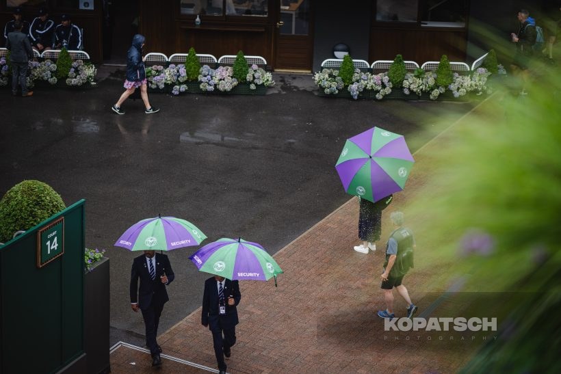 Rain Feature — 2023 Wimbledon