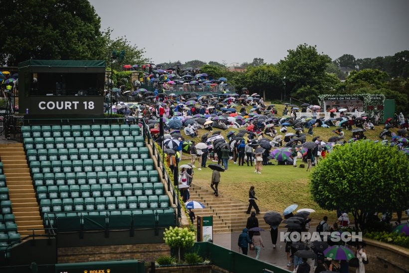 Rain Feature — 2023 Wimbledon