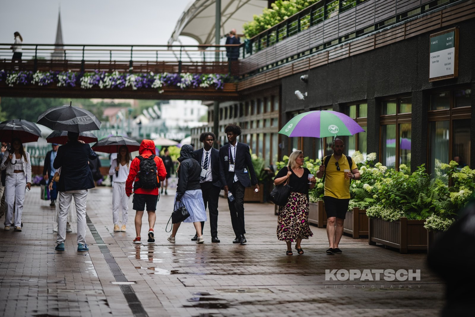 Rain Feature — 2023 Wimbledon