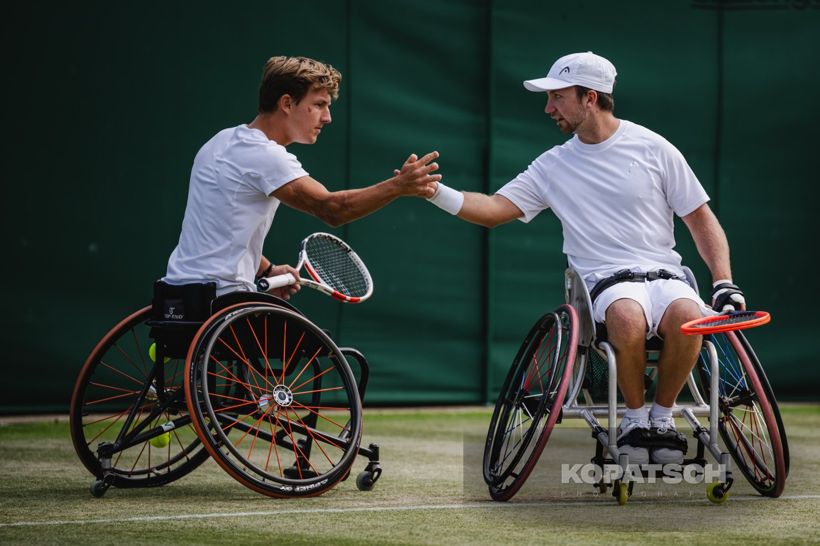 Doubles Sam Schroder (NED) and Niels Vink (NED) — 2023 Wimbledon