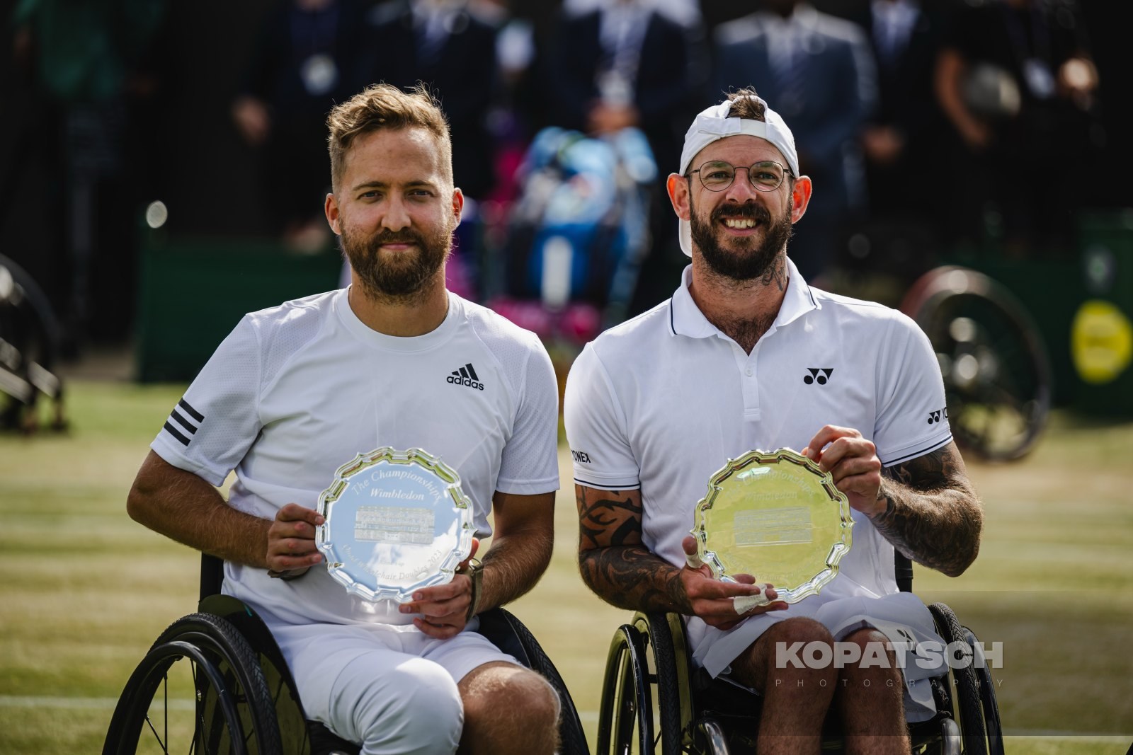 Doubles Heath Davidson (AUS) and Robert Shaw (CAN) — 2023 Wimbledon