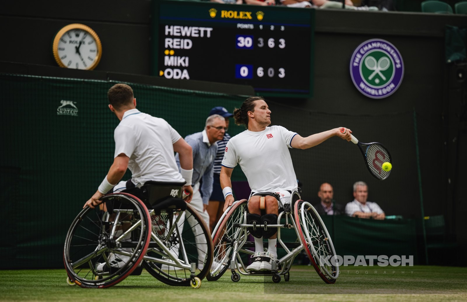 Doubles Alfie Hewett (GBR) and Gordon Reid (GBR) — 2023 Wimbledon