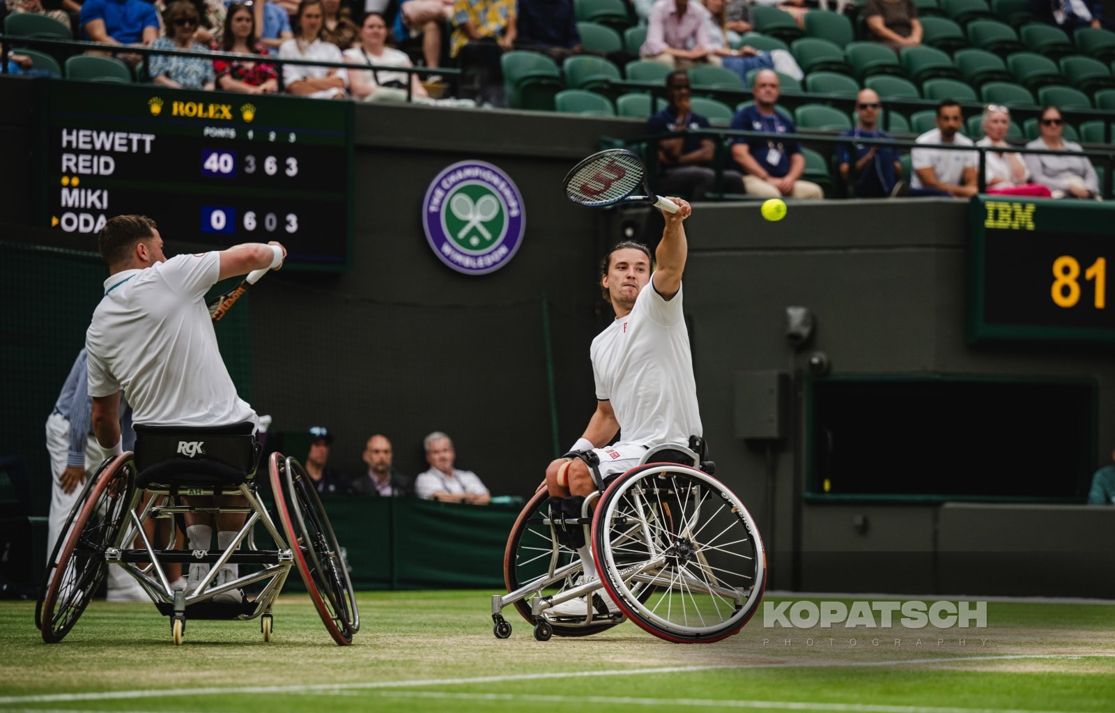 Doubles Alfie Hewett (GBR) and Gordon Reid (GBR) — 2023 Wimbledon