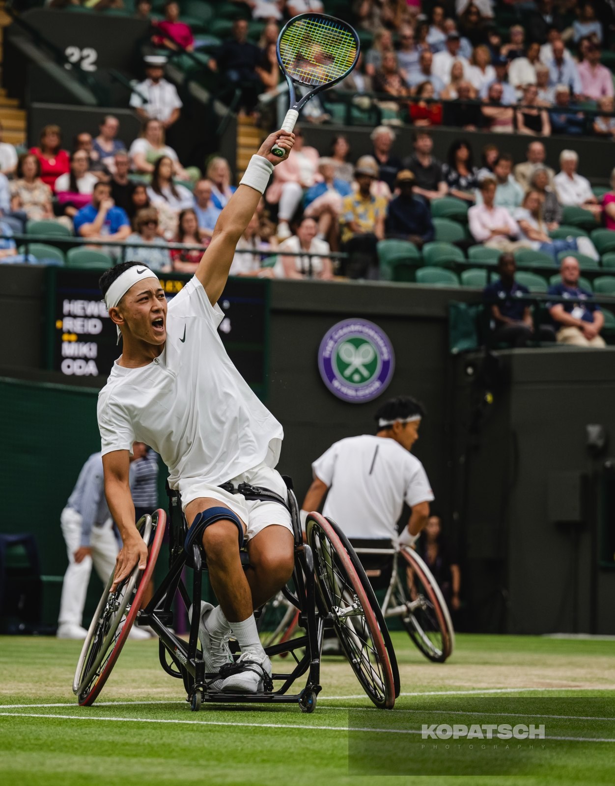 Doubles Takuya Miki (JPN) and Tokito Oda (JPN) — 2023 Wimbledon