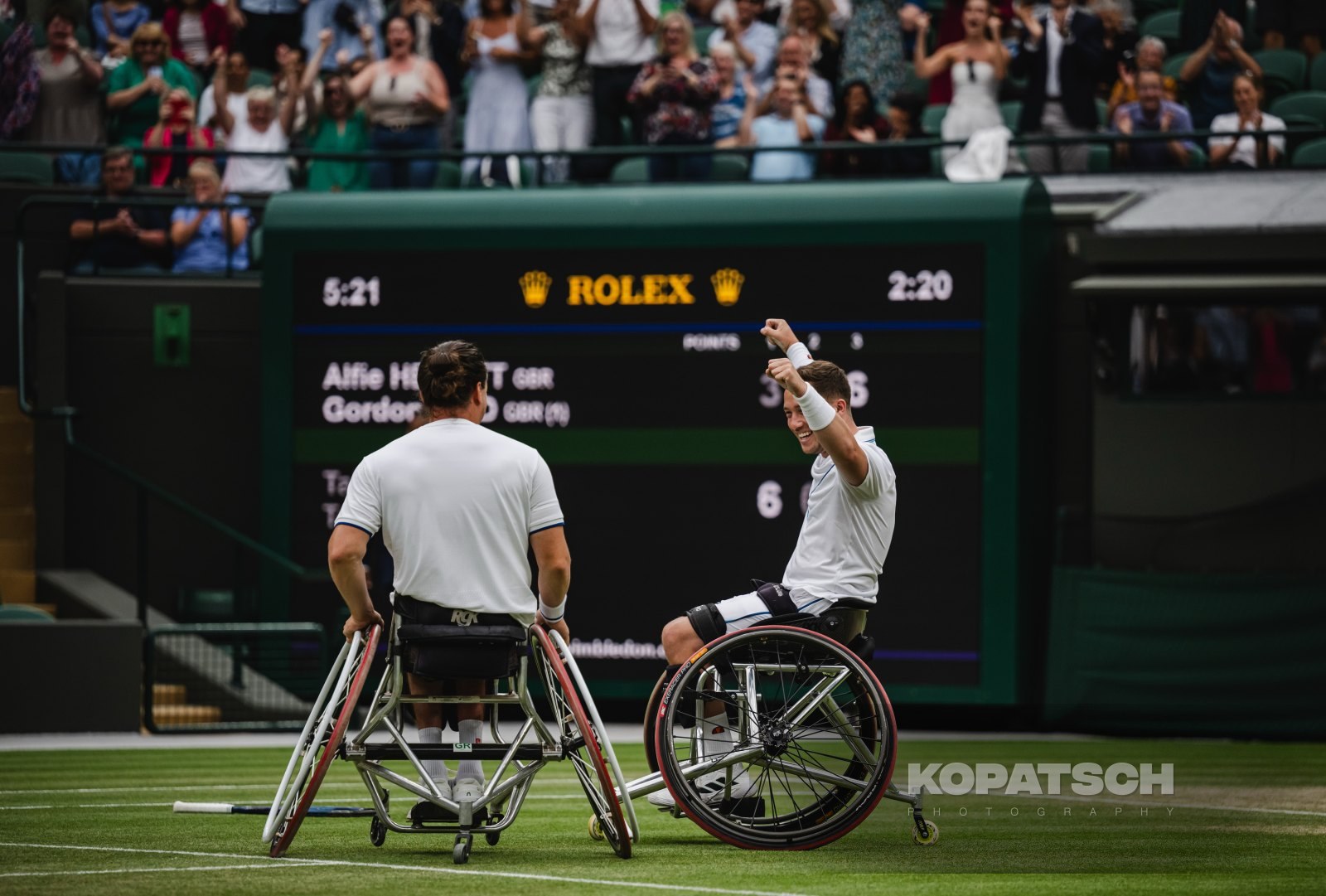 Doubles Alfie Hewett (GBR) and Gordon Reid (GBR) — 2023 Wimbledon